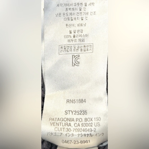 Patagonia Los Gatos 1/4 Zip Fleece Pullover Sweater in Smolder Blue, Size Small - Picture 13 of 14